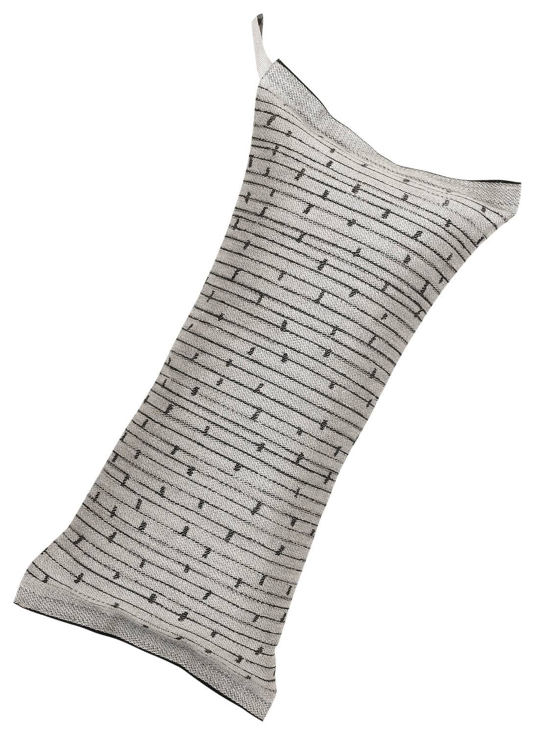 Metsä Sauna Pillow in Linen/Black